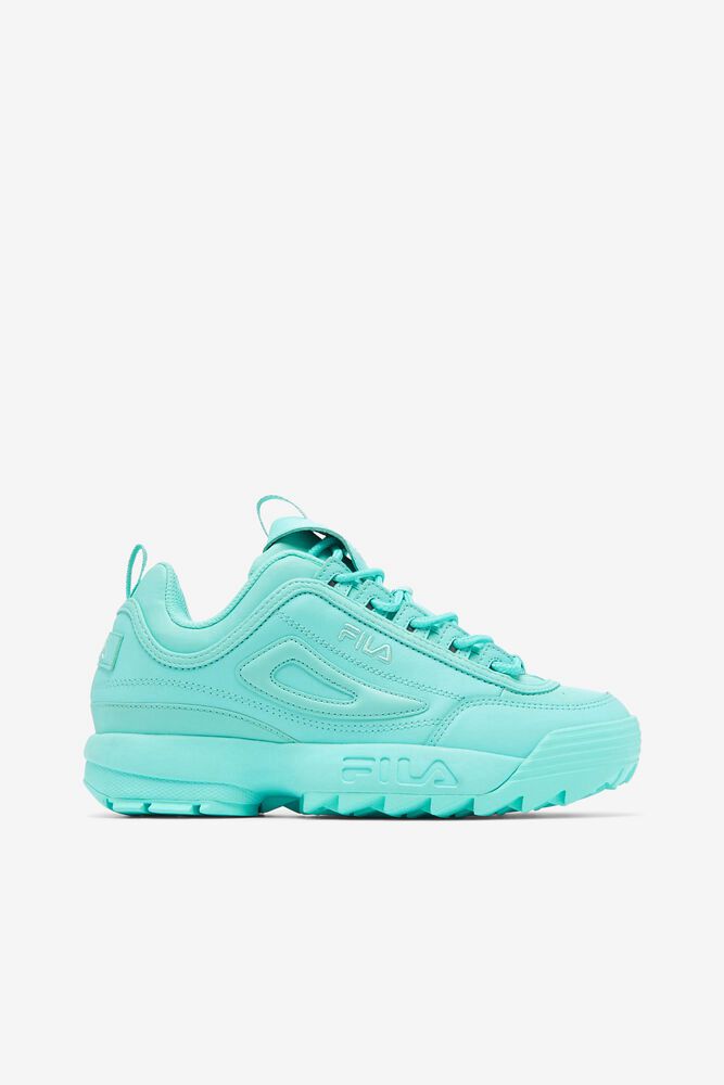 Fila Sneakers Disruptor 2 Premium Womens Blue - India XBV-843216